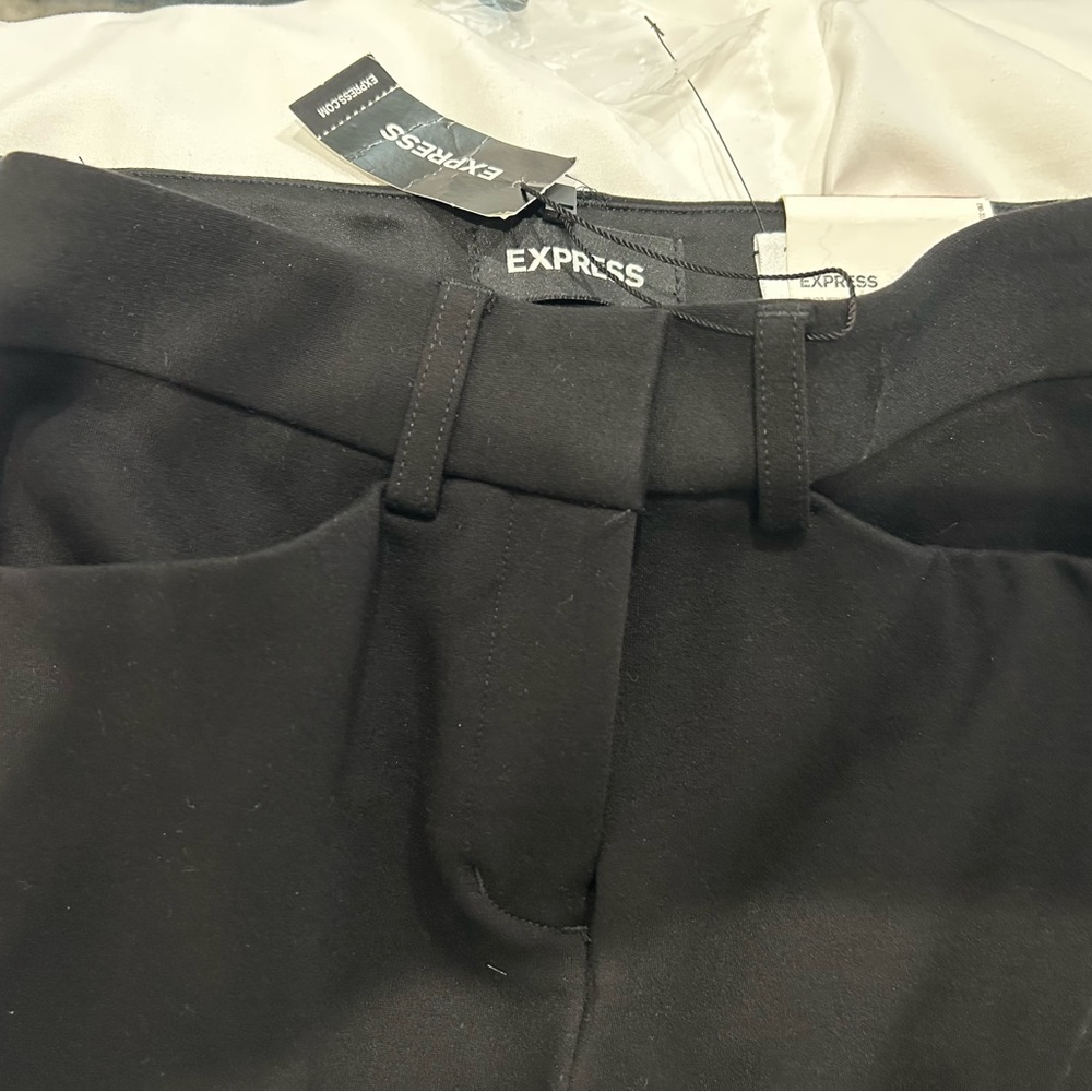 Express women’s Black pants with Red and White Stripes - Picture 5 of 6